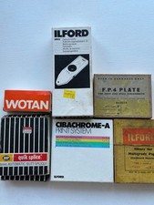 Ilford Exposure Meter - Exposure Monitor EM10, Various Vintage Photographic Bits
