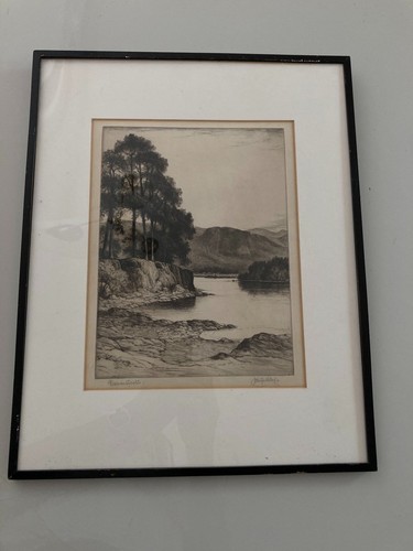 Framed etching john - framed, fullwood