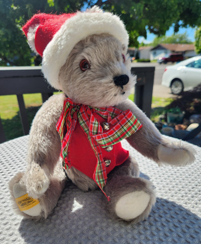 Vtg merrythought santa bear - santa,