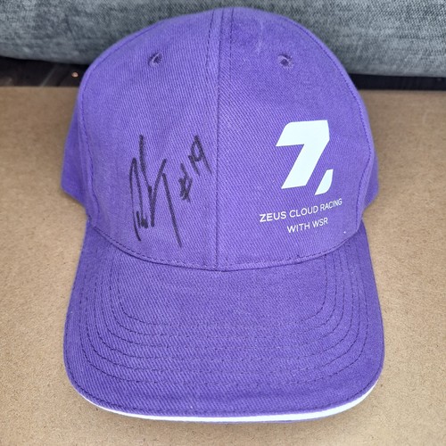 Zeus cloud racing signed cap - cloud,