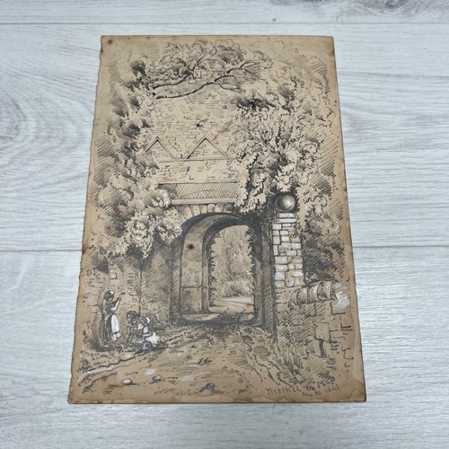 Antique original drawing - antique,
