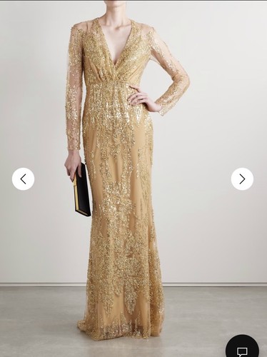 Zuhair murad gold mesh - gold,