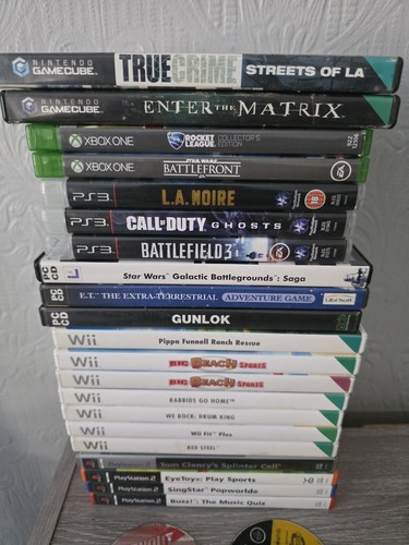 Games bundle joblot - games,