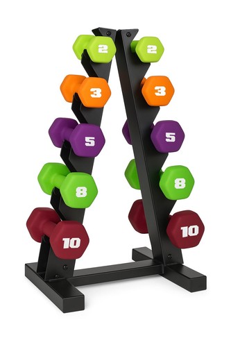 Color series neoprene dumbbell - series,