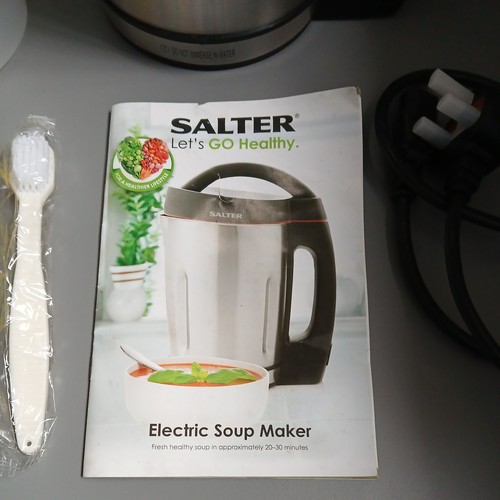 Salter electric soup maker - salter,