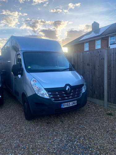 Renault master luton - renault, back