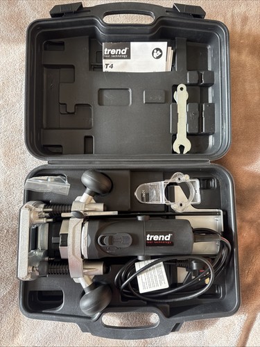 Trend t4e plunge router - trend,