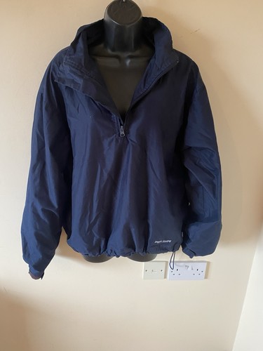 Golf navy half zip - top, size
