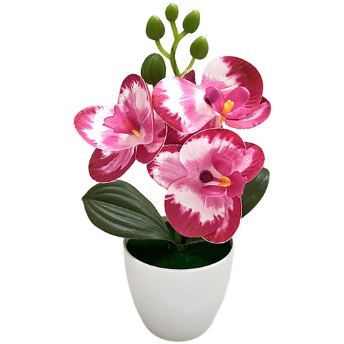 Artificial orchid potted - orchid,