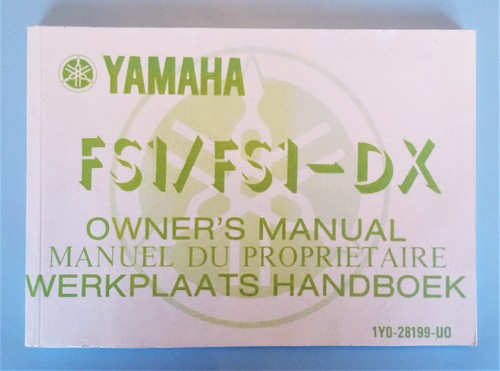 Yamaha fs1e - dx, owners