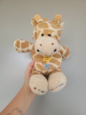 HUMATT BUTTONS GIRAFFE SOFT TOY PLUSH 11 "
