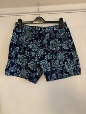 Speedo Surf Board Swim Shorts Hawaiian Style Floral Swimming Trunks Size Medium