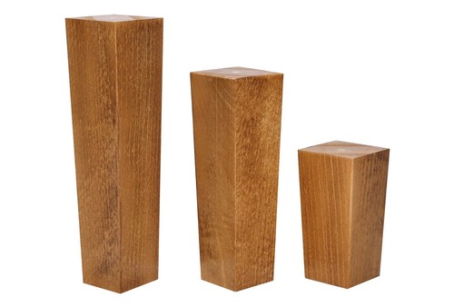 Wooden square furniture - 4x,