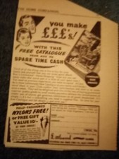 Sa42 Ephemera 1950s advert
