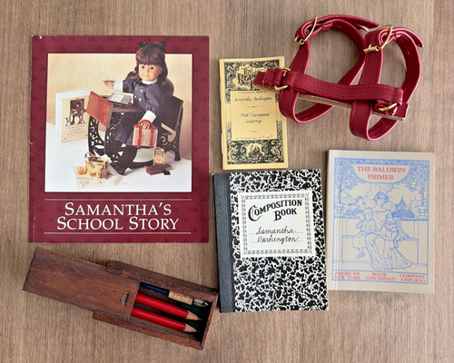 Samantha book strap - book, school