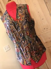 Vintage velvet waistcoat - velvet, 12