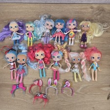 Shopkins Shoppie Shoppy X 12 Girl Doll Bundle Job Lot Rare Toys Figures 