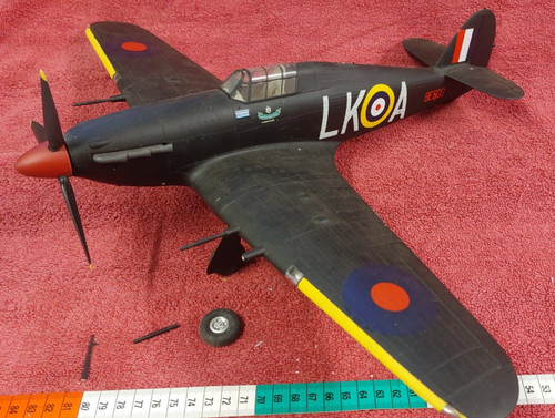 Scale hawker hurricane - 1/24,
