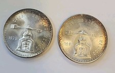 LOT OF 2 1979, 1980 MEXICO