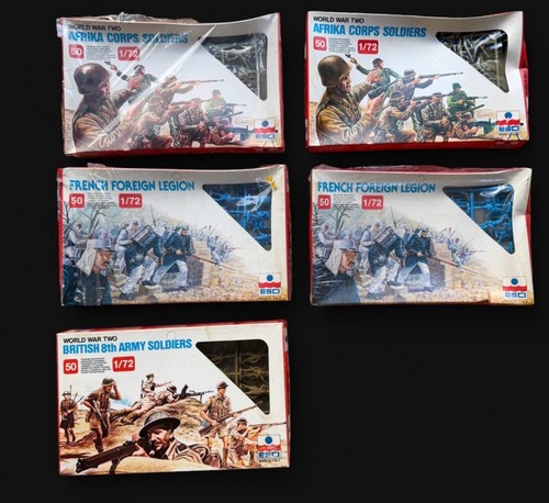Vintage esci scale wwii - 1/72,