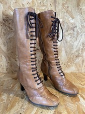 Clarks Victorian Boots Brown