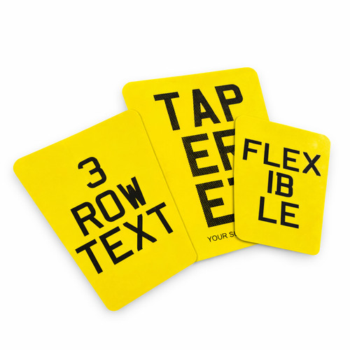 Flexible tapered show - flexible,