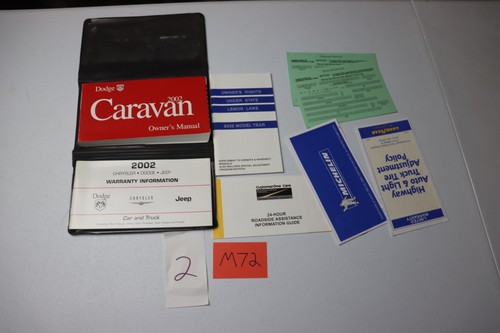 2002 dodge caravan owners - 02,