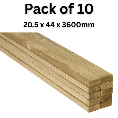 Slatted screening battens - slatted,