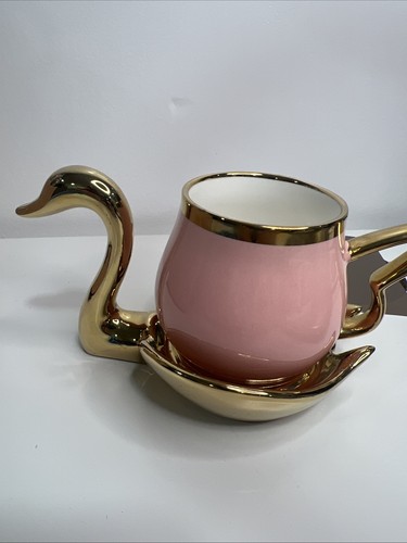 Grace teaware pink gold swan - grace,
