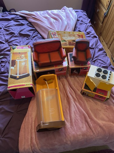 Vintage boxed sindy shower - boxed,