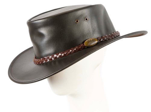 Brown jacaru leather - brown,