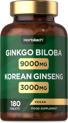 Ginkgo biloba and ginseng - and,