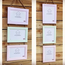 Triple Photo Picture Frame