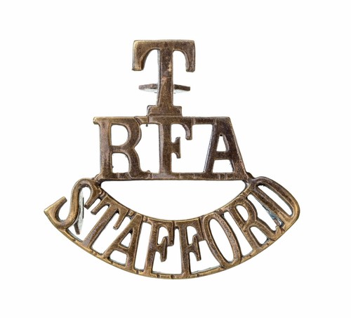 A stafford shoulder - r.f.a,