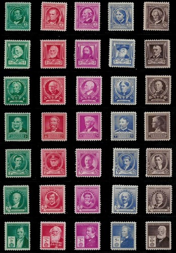 859 893 famous american - sc#859-893,