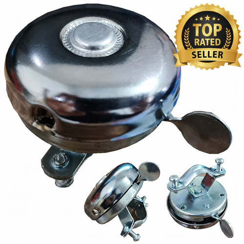Vintage bike bell - vintage, metal