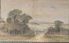 Antique Original watercolour