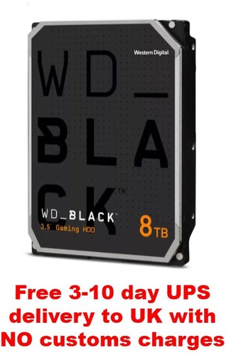 8tb western digital - wd, black