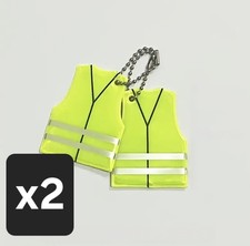 2x Reflective PVC Safety Vest