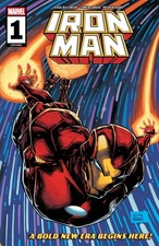 IRON MAN #1 - COVER A STEGMAN