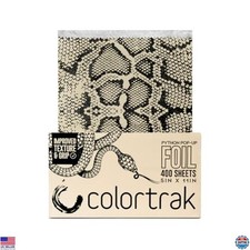 Colortrak Python Pop-Up Foil Dispenser - 400 Pre-Cut 5"x11" Hair Coloring Sheets