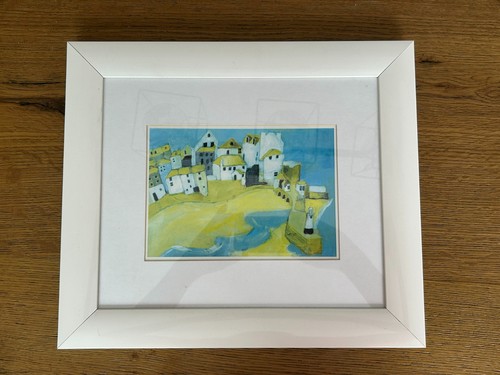 Ives framed print cornwall - print,