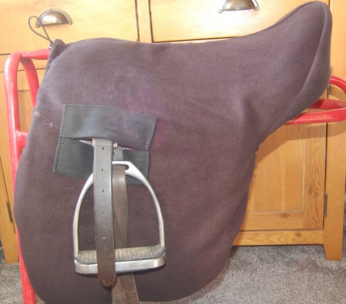 Fleece ride saddle - ride, cover