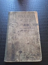 Wolseley 12/48 HP Series 3 Original 1939 Instruction Manual Book