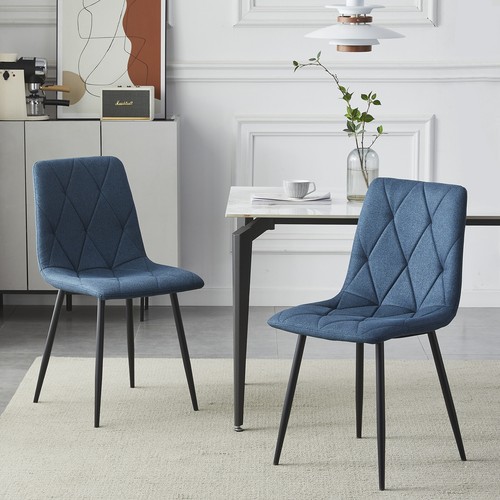 Dining chairs set linen - chairs,