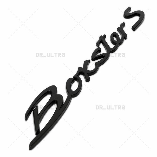 Matte black look for boxster - matte,