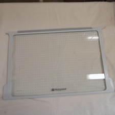 HOTPOINT RFA52, RFA52P  Fridge Freezer middle or top GLASS shelf  - USED
