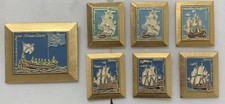 Vintage Russian Navy Ship Pins