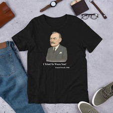 Enoch Powell "I Tried To Warn You" 1968 Graphic T-Shirt