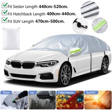 Half Car Cover Sun Frost Rain